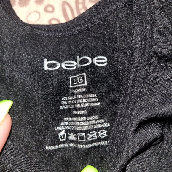 BNWOT Bebe Shapewear Shaping Camisole Tank Tops - Picture 5 of 10